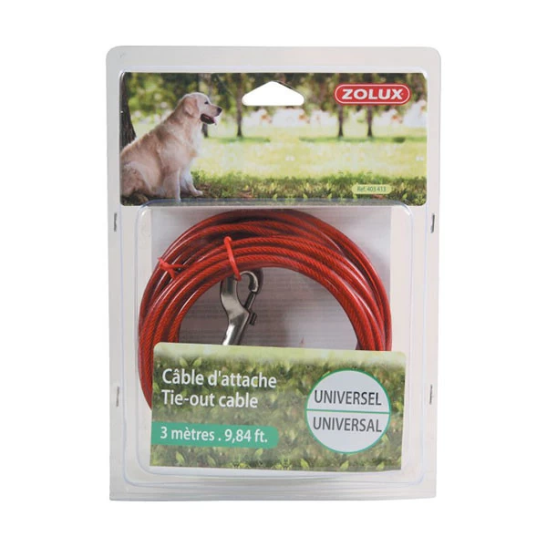 Zolux Câble D'Attache Universel - 3 Mètres