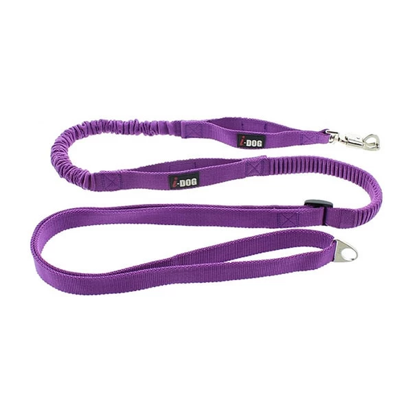 I-Dog Laisse De Traction Canicross Violette - 150 Cm à 260 Cm – Image 2