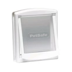PetSafe - Porte 2 Positions Pour Chien - Blanc