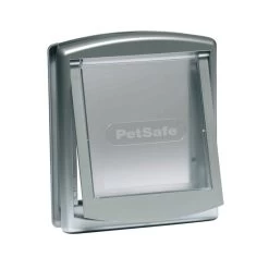 PetSafe - Porte 2 Positions Pour Chien - Gris