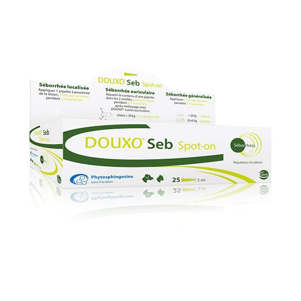 CEVA Douxo Séborrhée Spot-on - 25 Pipettes – Image 2