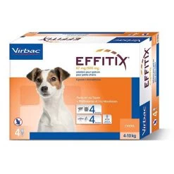 Virbac Promotion Effitix Spot-On Petit Chien (4-10 Kg) - 4 Pipettes