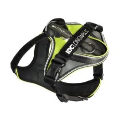 Harnais Julius K9 IDC Longwalk Jaune Fluo