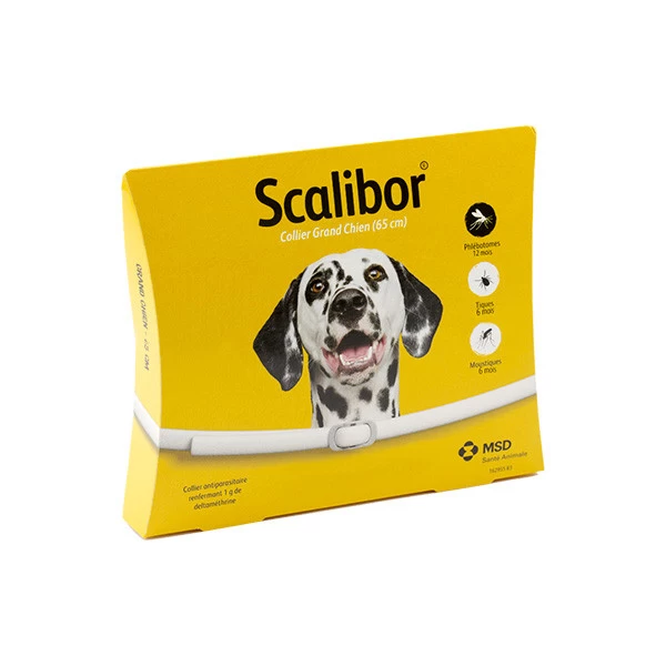 Soldes D'Été Scalibor Collier Grand Chien - 65 Cm