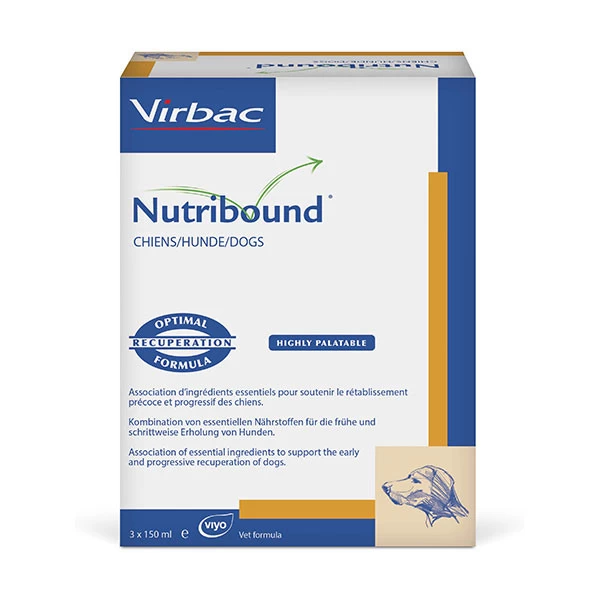 Virbac Nutribound Pour Chien - 3 X 150 Ml