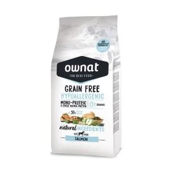 Dispo Sous 15 Jours Ownat Hypoallergénique Adulte Saumon Sans Céréales