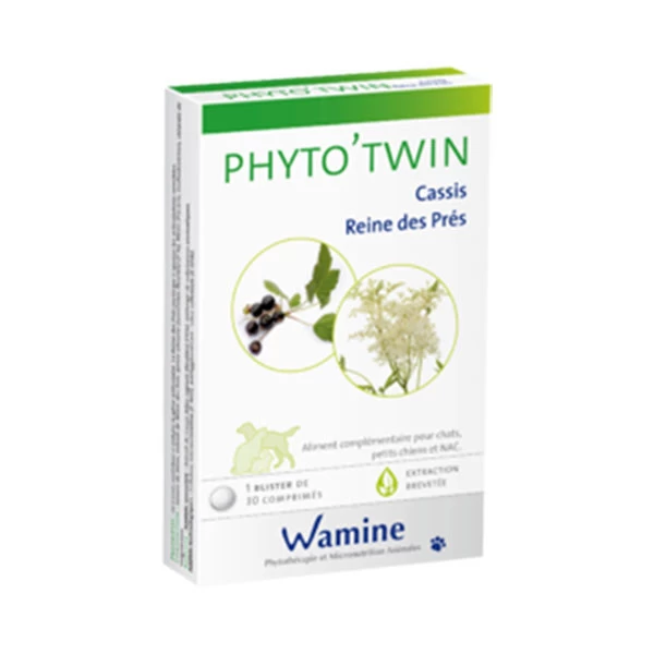 Wamine Phyto'Twin Cassis-Reine Des Prés - 30 Cps – Image 2
