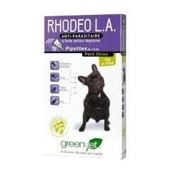 Greenvet RHODEO L.A. Petit Chien (<10 Kg) - 4 Pipettes